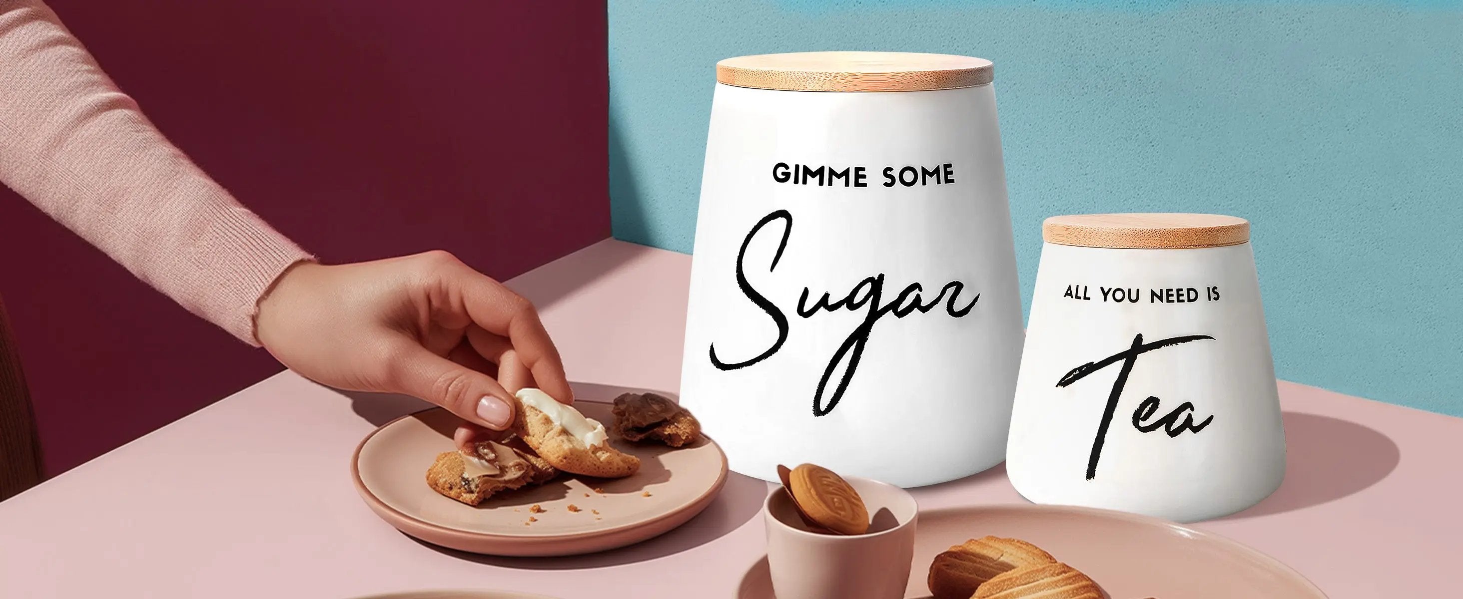 3pc Kitchen Canister Set Fifth Fork