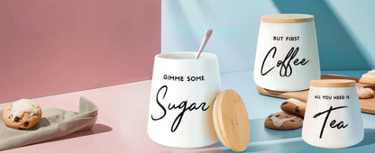 3pc Kitchen Canister Set