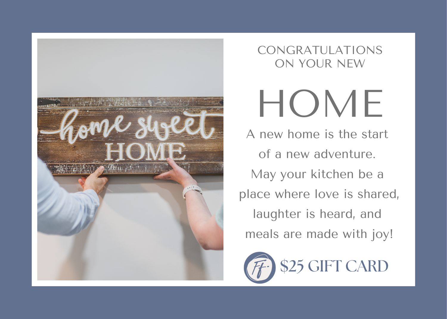 Housewarming Gift Card